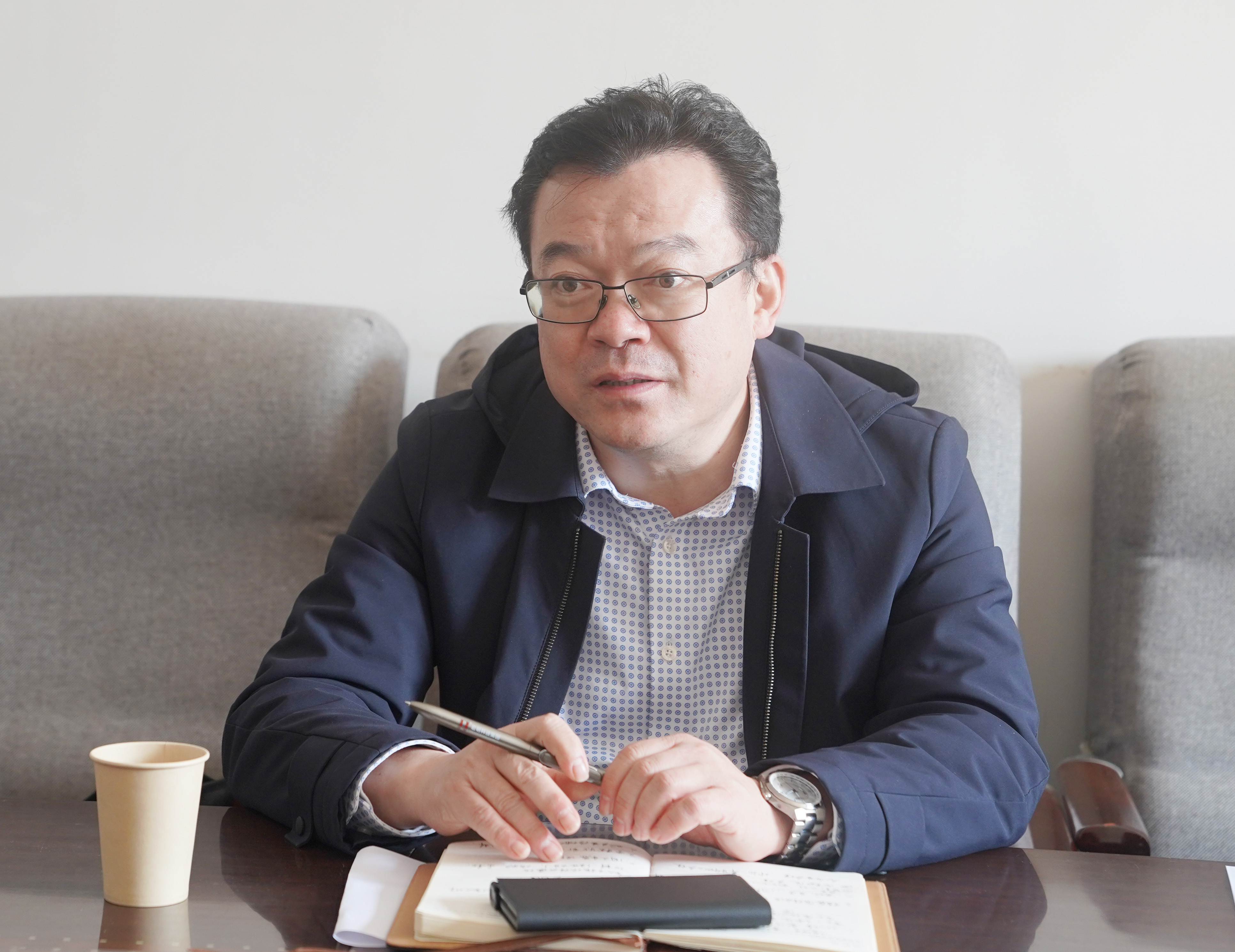 20240102-陕西有色金属集团副总经理苏旭盛到bv伟德源自英国始于1946调研并检查安全生产工作 (1).jpg